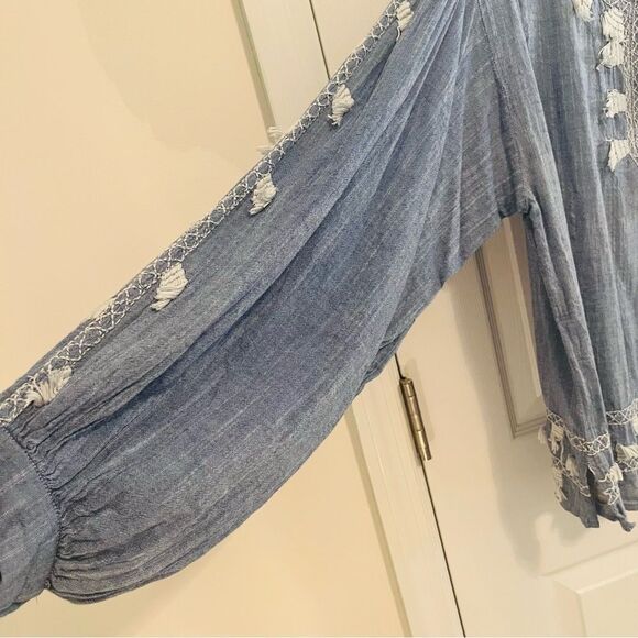 Roller Rabbit Bohemian Blouse with Tassels - Picture 4 of 7